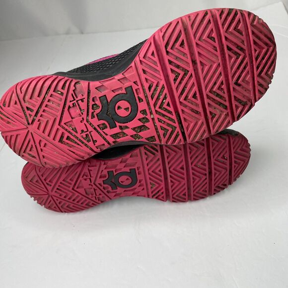 nike KD Trey 5 III kid 4.5 or wom 6.5 eu 36.5 black pink basketball shoe hi top - Picture 4 of 15